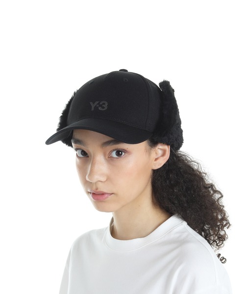 Y-3（ワイスリー）の「Y-3 WINTER CAP（キャップ・メンズ・ブラック×ブラック・LARGE/MEDIUM/SMALL）」の4枚目の写真