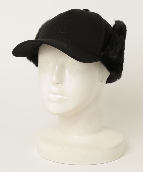 Y-3（ワイスリー）の「Y-3 WINTER CAP（キャップ・メンズ・ブラック×ブラック・LARGE/MEDIUM/SMALL）」の6枚目の写真