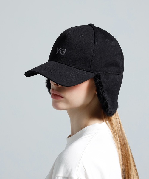 Y-3(ワイスリー)の「Y-3 WINTER CAP(キャップ・メンズ・ブラック×ブラック・LARGE/MEDIUM/SMALL)」の6枚目の写真
