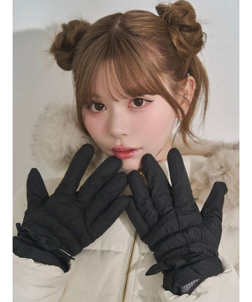 EATME（イートミー）の「リボングローブ（手袋・レディース・ブラック・FREE）」の9枚目の写真