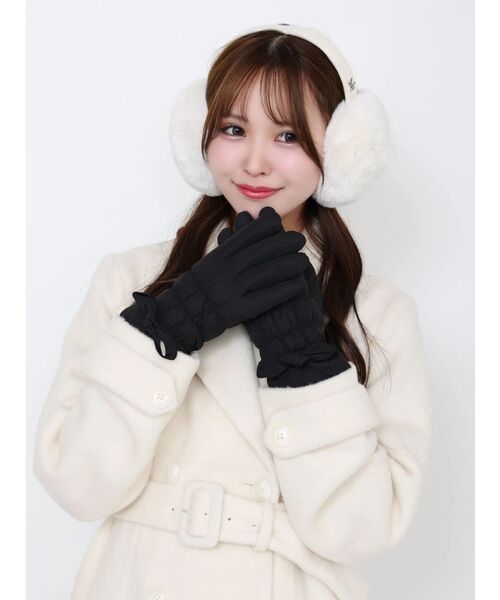 EATME（イートミー）の「リボングローブ（手袋・レディース・ブラック・FREE）」の8枚目の写真