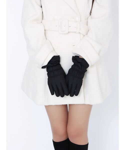 EATME（イートミー）の「リボングローブ（手袋・レディース・ブラック・FREE）」の7枚目の写真