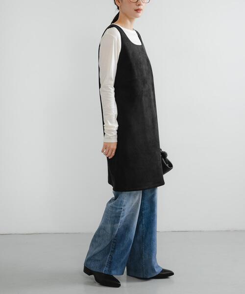 セール】スウェードライクミニワンピース（ワンピース）｜URBAN