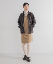 URBAN RESEARCH | スウェードライクミニワンピース(ワンピース)