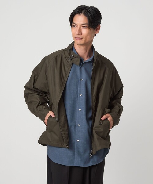 green label relaxing（グリーンレーベルリラクシング）の「TW ポーラー レギュラーカラー シャツ（シャツ/ブラウス・メンズ・コバルトブルー/ダークグリーン・XL/S/L/M）」の5枚目の写真