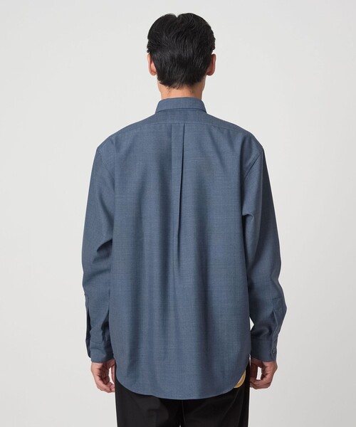 green label relaxing（グリーンレーベルリラクシング）の「TW ポーラー レギュラーカラー シャツ（シャツ/ブラウス・メンズ・コバルトブルー/ダークグリーン・XL/S/L/M）」の20枚目の写真