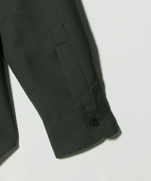 green label relaxing（グリーンレーベルリラクシング）の「TW ポーラー レギュラーカラー シャツ（シャツ/ブラウス・メンズ・コバルトブルー/ダークグリーン・XL/S/L/M）」の16枚目の写真