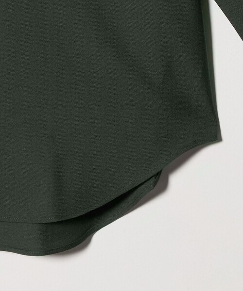 green label relaxing（グリーンレーベルリラクシング）の「TW ポーラー レギュラーカラー シャツ（シャツ/ブラウス・メンズ・コバルトブルー/ダークグリーン・XL/S/L/M）」の15枚目の写真