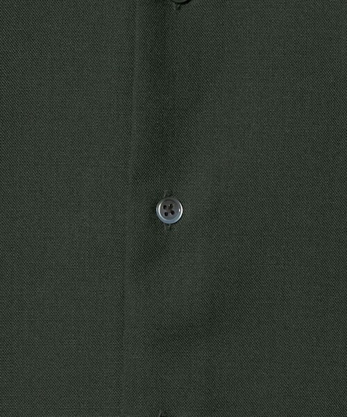 green label relaxing（グリーンレーベルリラクシング）の「TW ポーラー レギュラーカラー シャツ（シャツ/ブラウス・メンズ・コバルトブルー/ダークグリーン・XL/S/L/M）」の14枚目の写真