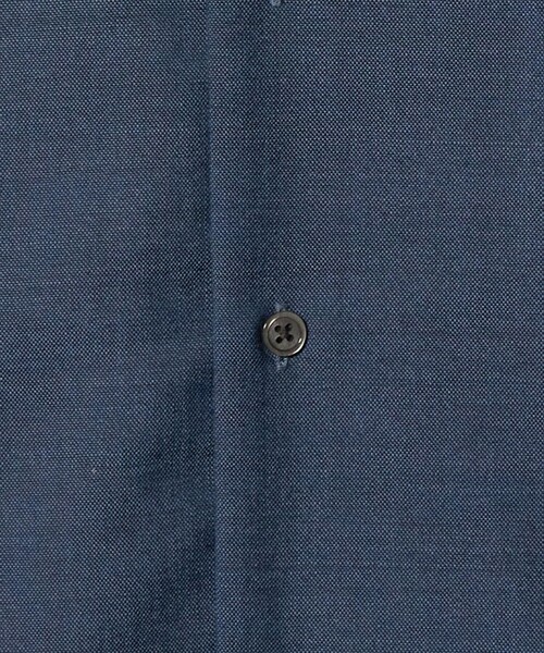 green label relaxing（グリーンレーベルリラクシング）の「TW ポーラー レギュラーカラー シャツ（シャツ/ブラウス・メンズ・コバルトブルー/ダークグリーン・XL/S/L/M）」の9枚目の写真