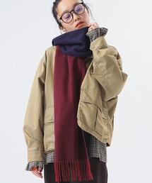BEAMS BOY | 【1/15再値下げ】2トーン カシミヤ マフラー(マフラー)