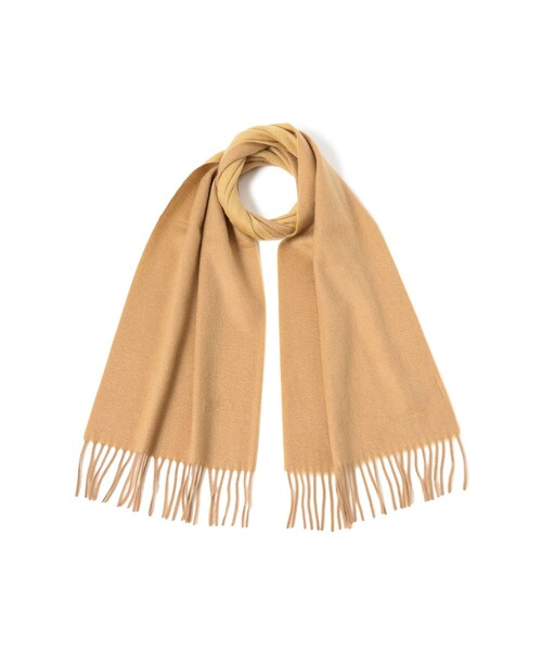 BEAMS BOY（ビームスボーイ）の「【1/15再値下げ】2トーン カシミヤ マフラー（マフラー・レディース・グレー/ベージュ/レッド・ONE SIZE）」の7枚目の写真