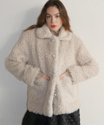 poodle fur jacket（その他アウター）｜HONEY MI HONEY（ハニーミー