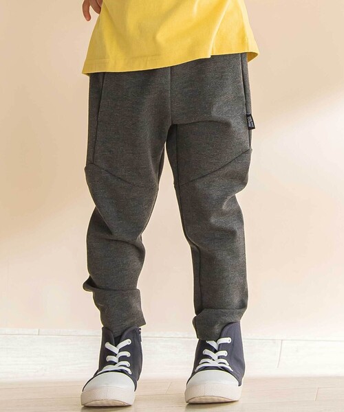 Noeil aime BeBe（ノイユエイムベベ）の「ストレッチポンチジョガーパンツ（その他パンツ・キッズ・グレー/ネイビー・120cm/130cm/90cm/110cm/100cm）」の2枚目の写真