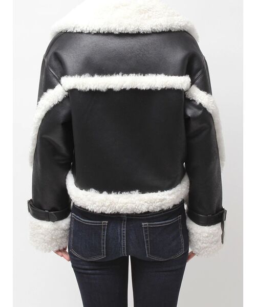 GYDA ムートン GYDA（ジェイダ） ムートンコート ボアコート エコムートンライダース