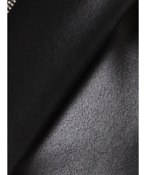 GYDA（ジェイダ）の「【WEB限定カラーあり】エコムートンライダースジャケット（ムートンコート・レディース・ブラウン/スカイブルー/ブラック/その他3・FREE）」の18枚目の写真