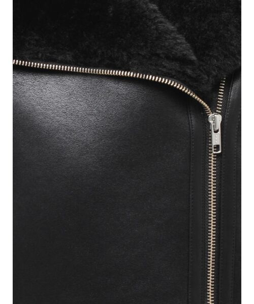 GYDA（ジェイダ）の「【WEB限定カラーあり】エコムートンライダースジャケット（ムートンコート・レディース・ブラウン/スカイブルー/ブラック/その他3・FREE）」の22枚目の写真