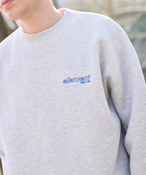 ELEMENT(エレメント)の「ELEMENT メンズ NEW YORK CREW トレーナー 【2025年秋冬モデル】/エレメントバックプリントクルーネックスウェットトレーナー(スウェット・メンズ・ブラック/ホワイト系その他/ブラック系その他・MEDIUM/X-LARGE/LARGE)」の16枚目の写真