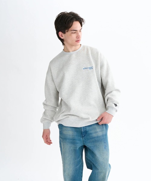 ELEMENT(エレメント)の「ELEMENT メンズ NEW YORK CREW トレーナー 【2025年秋冬モデル】/エレメントバックプリントクルーネックスウェットトレーナー(スウェット・メンズ・ブラック/ホワイト系その他/ブラック系その他・MEDIUM/X-LARGE/LARGE)」の18枚目の写真
