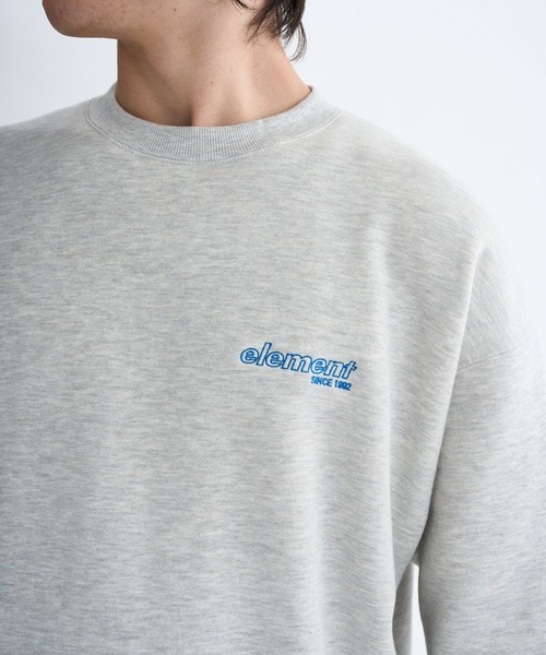ELEMENT(エレメント)の「ELEMENT メンズ NEW YORK CREW トレーナー 【2025年秋冬モデル】/エレメントバックプリントクルーネックスウェットトレーナー(スウェット・メンズ・ブラック/ホワイト系その他/ブラック系その他・MEDIUM/X-LARGE/LARGE)」の20枚目の写真