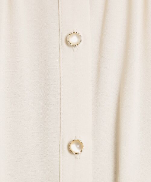 ITS'DEMO（イッツデモ）の「【手洗い可】前開きブラウス（シャツ/ブラウス・レディース・グレー/アイボリー/ベビーピンク/ブラック系・00）」の11枚目の写真