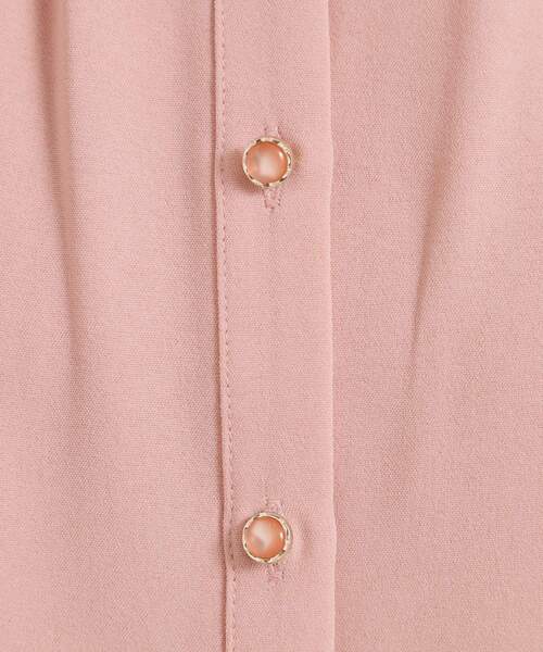 ITS'DEMO（イッツデモ）の「【手洗い可】前開きブラウス（シャツ/ブラウス・レディース・グレー/アイボリー/ベビーピンク/ブラック系・00）」の19枚目の写真