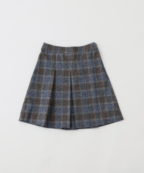Lamrof(ラムロフ)の「LAMROF / ラムロフ NEUTRAL TUCKED SKIRT(スカート・レディース・ブラック/レッド/ブルー系その他・FREE)」の2枚目の写真