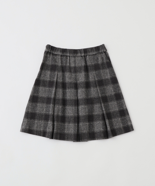 Lamrof(ラムロフ)の「LAMROF / ラムロフ NEUTRAL TUCKED SKIRT(スカート・レディース・ブラック/レッド/ブルー系その他・FREE)」の4枚目の写真