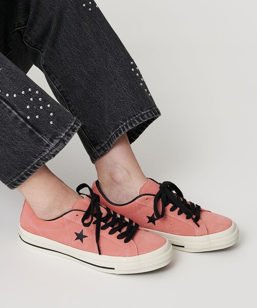 CONVERSE＞ONE STRA SUEDE ピンク/スニーカー（スニーカー）｜CONVERSE