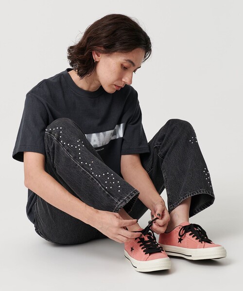 CONVERSE(コンバース)の「<CONVERSE>ONE STRA SUEDE ピンク/スニーカー(スニーカー・レディース・ピンク・23cm/24.5cm/23.5cm/25cm/24cm)」の3枚目の写真