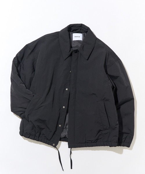 MAISON CLUB(メゾンクラブ)の「【MAISON CLUB】BalCollar Padding Blouson / バルカラー中綿ブルゾン KKP(ブルゾン・メンズ・グレー/ベージュ/ブラック・L/M)」の16枚目の写真