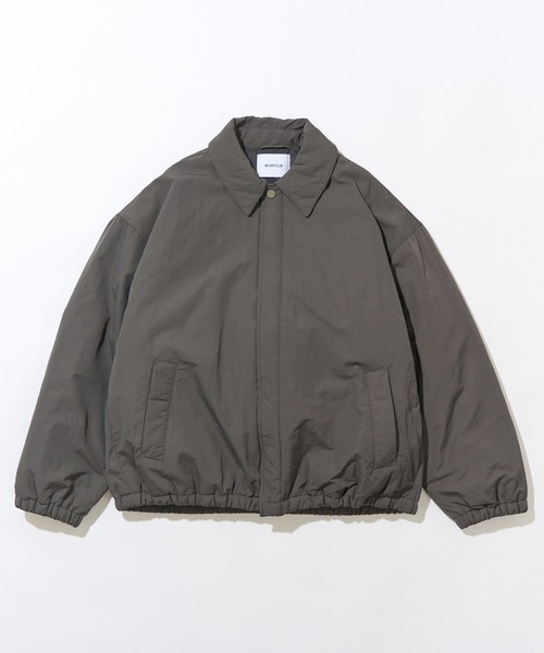 MAISON CLUB(メゾンクラブ)の「【MAISON CLUB】BalCollar Padding Blouson / バルカラー中綿ブルゾン KKP(ブルゾン・メンズ・グレー/ベージュ/ブラック・L/M)」の19枚目の写真