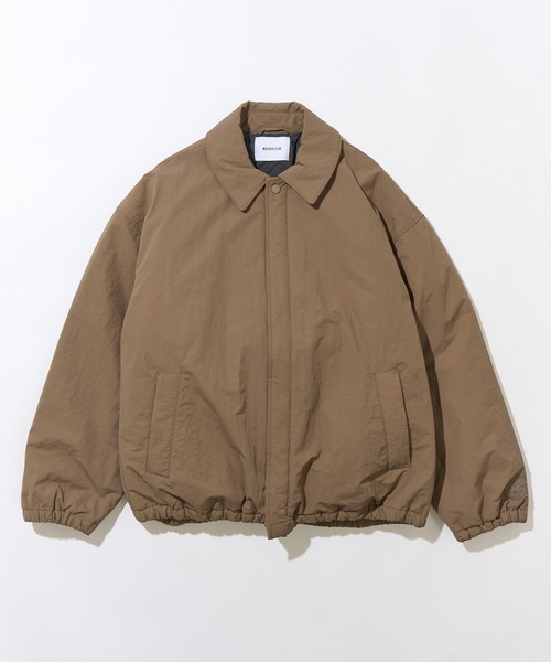 MAISON CLUB(メゾンクラブ)の「【MAISON CLUB】BalCollar Padding Blouson / バルカラー中綿ブルゾン KKP(ブルゾン・メンズ・グレー/ベージュ/ブラック・L/M)」の12枚目の写真
