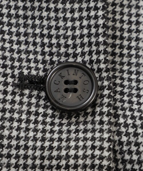 MACKINTOSH LONDON（マッキントッシュ ロンドン）の「ライトウールリバーノーカラーコート（ノーカラーコート・レディース・ブラウン/ブラック/チャコールグレー・38/40）」の11枚目の写真