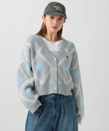 BEVERLY HILLS POLO CLUB | 【BEVERLY HILLS POLO CLUB】別注クルーVネックカーディガン(カーディガン/ボレロ)