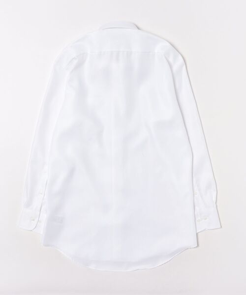 TOKYO SHIRTS(トウキョウシャツ)の「【超形態安定】 形態安定ノンアイロン ワイド 長袖ビジネスワイシャツ(ビジネスシャツ・メンズ・ホワイト・首回り39cm-裄丈80cm/首回り39cm-裄丈84cm/首回り41cm-裄丈82cm/首回り41cm-裄丈86cm/首回り42cm-裄丈82cm/首回り42cm-裄丈86cm/首回り43cm-裄丈82cm/首回り43cm-裄丈86cm/首回り37cm-裄丈80cm)」の7枚目の写真