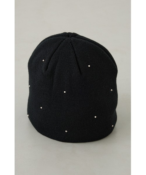 AZUL by moussy（アズールバイマウジー）の「デコラティブリブニットビーニー（ニットキャップ/ビーニー・レディース・アイボリー/ブラック/グレー・FREE）」の18枚目の写真