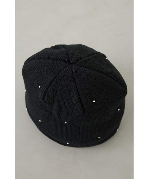 AZUL by moussy（アズールバイマウジー）の「デコラティブリブニットビーニー（ニットキャップ/ビーニー・レディース・アイボリー/ブラック/グレー・FREE）」の19枚目の写真