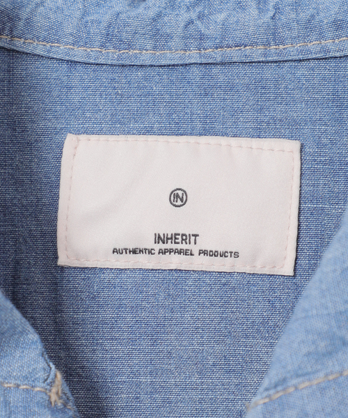 B.C STOCK（ベーセーストック）の「シャンブレー フードシャツ（シャツ/ブラウス・メンズ・ネイビー/ブラック・MEDIUM/LARGE）」の16枚目の写真