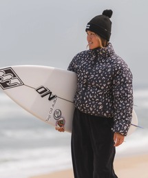 BILLABONG レディース Y2K PUFF JACKET ジャケット 【2025年秋冬モデル】 @autumn/ビラボンY2Kロゴバックプリントパフジャケット