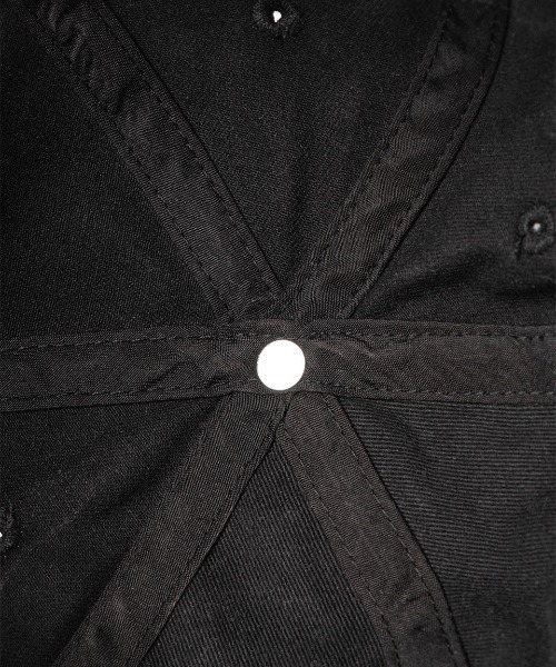 SUPPLIER（サプライヤー）の「A'GEM/9 × .kom『SUPPLIER/サプライヤー』CROSS PATCH 6 PANEL CAP/クロスパッチ　6パネルキャップ（キャップ・メンズ・ブラック・FREE）」の6枚目の写真
