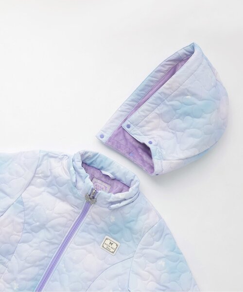 中綿チョウキルティングブルゾン（ブルゾン）｜ANNA SUI mini