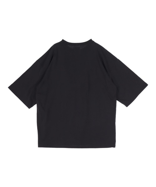 ANAP(アナップ)の「レース ビスチェ プリント 7分袖 オーバーサイズ ロンT(Tシャツ/カットソー・レディース・オフホワイト/ダークアッシュ・F)」の12枚目の写真