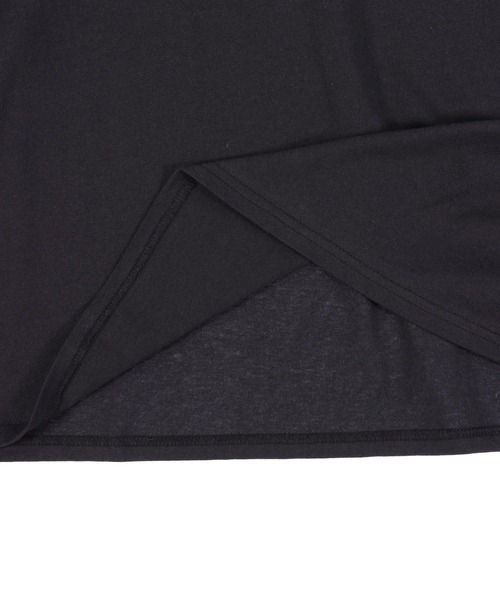 ANAP(アナップ)の「レース ビスチェ プリント 7分袖 オーバーサイズ ロンT(Tシャツ/カットソー・レディース・オフホワイト/ダークアッシュ・F)」の17枚目の写真