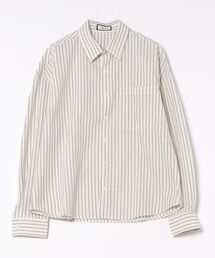 ankoROCK（アンコロック）の「a.p.o.v. -ankoROCK's select- クロップド丈シアサッカーストライプシャツ（シャツ/ブラウス）」