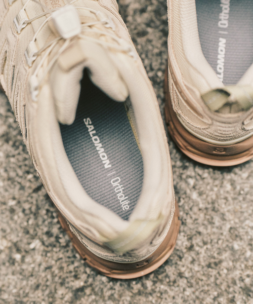 SALOMON（サロモン）の「【SALOMON / サロモン】 XA PRO 3D SUEDE（スニーカー・メンズ・ベージュ/アイボリー・26cm/26.5cm/27cm/27.5cm/28cm/28.5cm）」の9枚目の写真