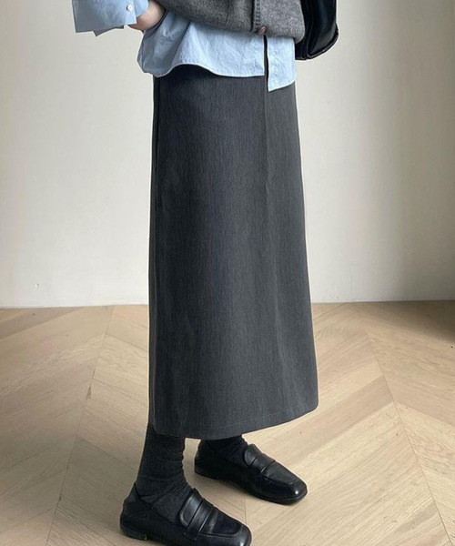 CADBURY（キャドバリー）の「ﾊﾞｯｸｽﾘｯﾄﾀｲﾄｽｶｰﾄ（スカート・レディース・グレー/ブラック・SMALL/MEDIUM/LARGE/X-LARGE）」の7枚目の写真