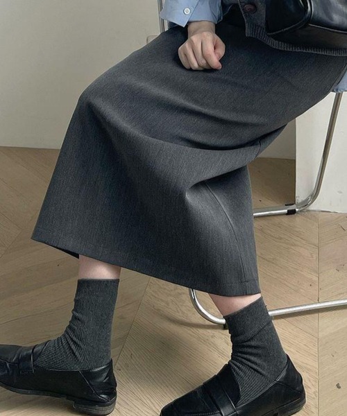 CADBURY（キャドバリー）の「ﾊﾞｯｸｽﾘｯﾄﾀｲﾄｽｶｰﾄ（スカート・レディース・グレー/ブラック・SMALL/MEDIUM/LARGE/X-LARGE）」の8枚目の写真