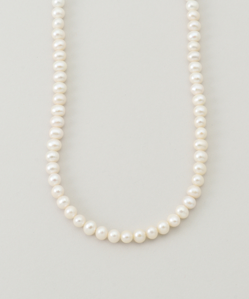 mayu ホワイトパール ネックレス イエナ IENA MAYU/マユ PEARL NECKLACE ネックレス （ホワイト