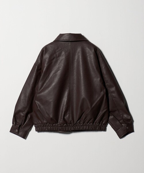 セール】レザーライク A-2ブルゾン ＜A DAY IN THE LIFE＞（ブルゾン